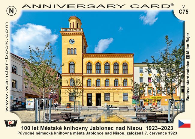 100 let Městské knihovny Jablonec nad Nisou  1923–2023