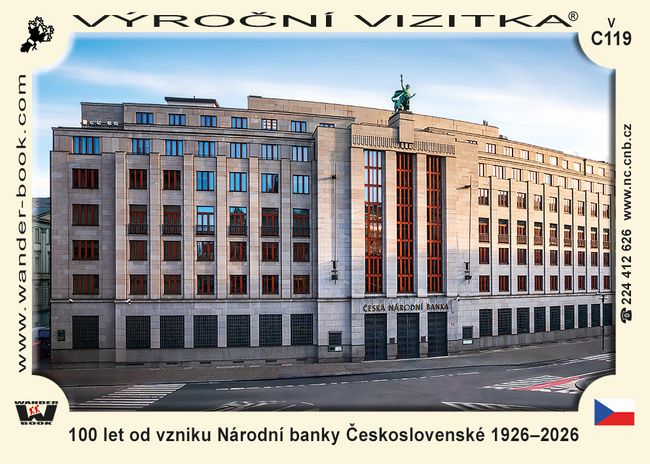 100 let od vzniku Národní banky Československé 1926–2026