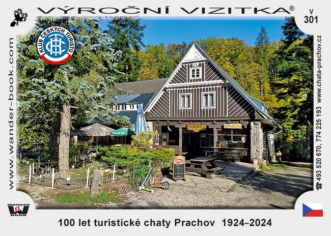 100 let turistické chaty Prachov  1924–2024