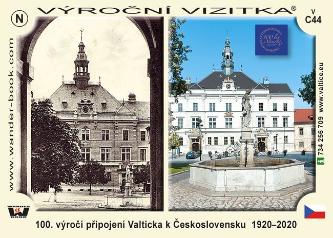 100. výročí připojení Valticka k Československu  1920–2020
