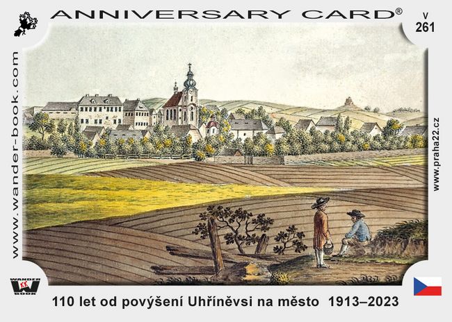 110 let od povýšení Uhříněvsi na město  1913–2023