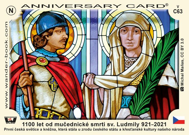 1100 let od mučednické smrti sv. Ludmily 921–2021