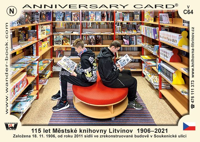 115 let Městské knihovny Litvínov  1906–2021