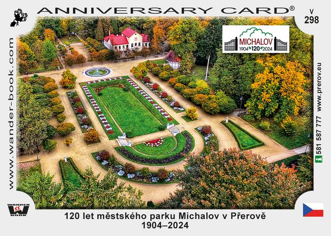 120 let městského parku Michalov v Přerově  1904–2024