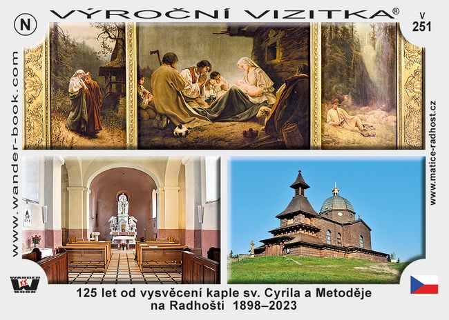 125 let od vysvěcení kaple sv. Cyrila a Metoděje na Radhošti  1898–2023