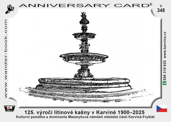 125. výročí litinové kašny 1900–2025