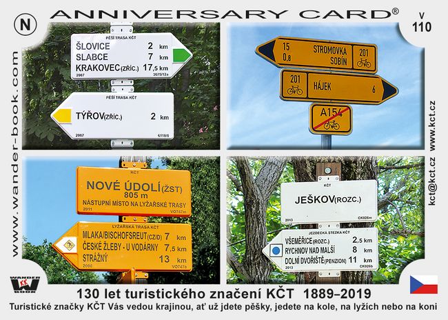 130 let turistického značení