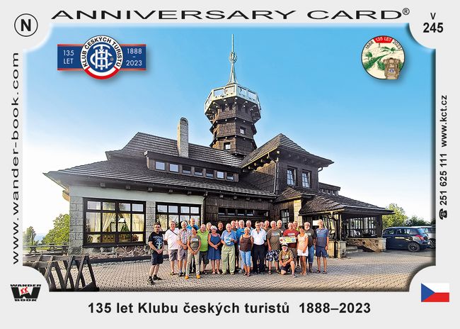 135 let Klubu českých turistů  1888–2023