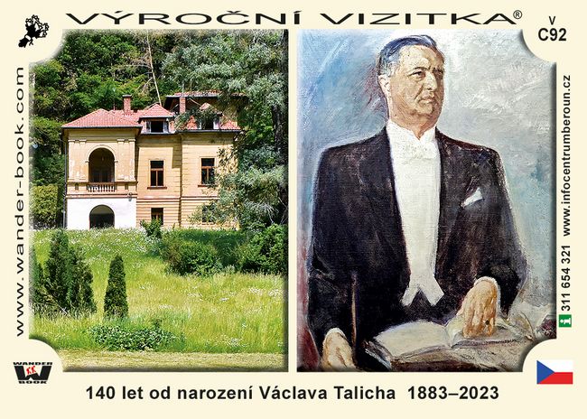140 let od narození Václava Talicha  1883–2023