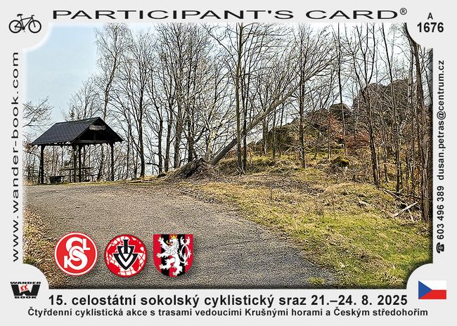 15. celostátní sokolský cyklistický sraz 21.–24. 8. 2025