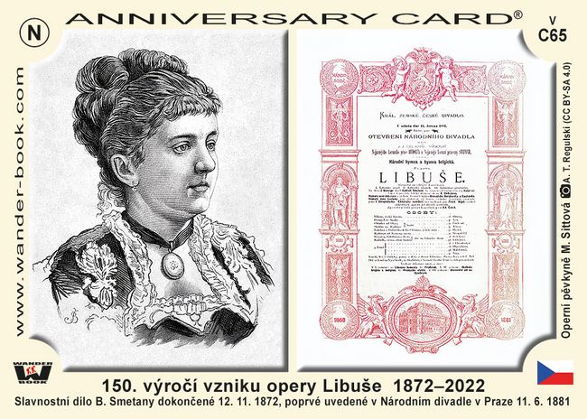 150. výročí vzniku opery Libuše  1872–2022