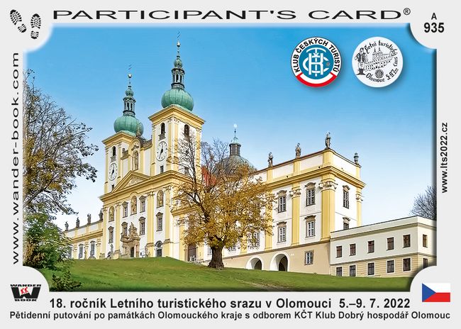 18. ročník Letního turistického srazu v Olomouci  5.–9. 7. 2022