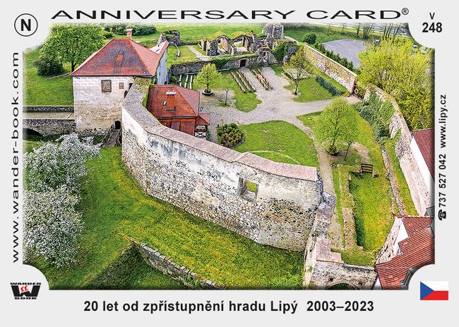 20 let od zpřístupnění hradu Lipý  2003–2023