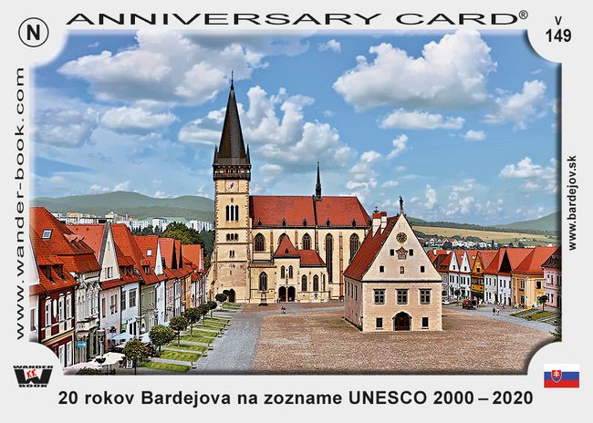 20 rokov Bardejova na zozname UNESCO 2000 – 2020