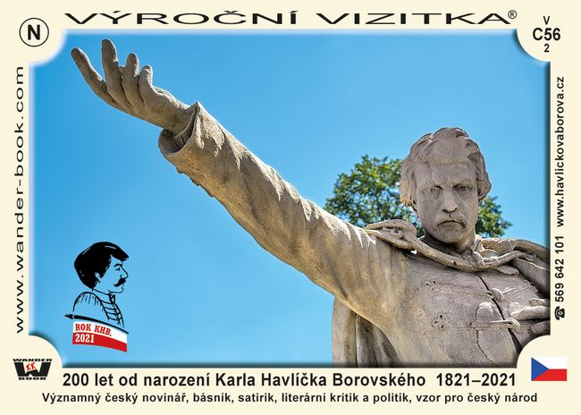 200 let od narození Karla Havlíčka Borovského  1821–2021