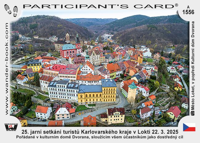 25. jarní setkání turistů Karlovarského kraje v Lokti 22. 3. 2025