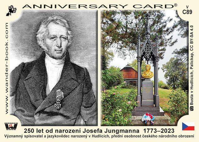 250 let od narození Josefa Jungmanna  1773–2023