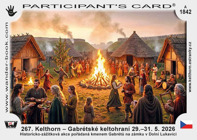 267. Kelthorn – Gabrétské keltohraní 29.–31. 5. 2026