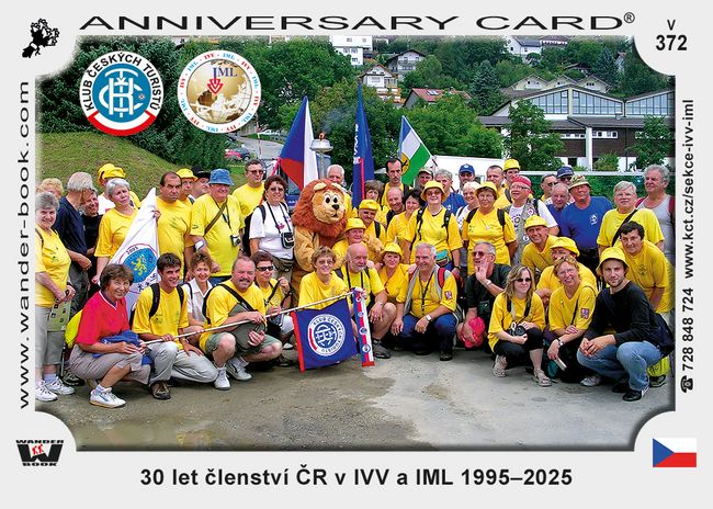 30 let členství ČR v IVV a IML 1995–2025