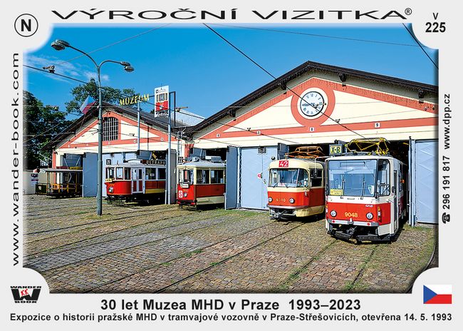 30 let Muzea MHD v Praze  1993–2023