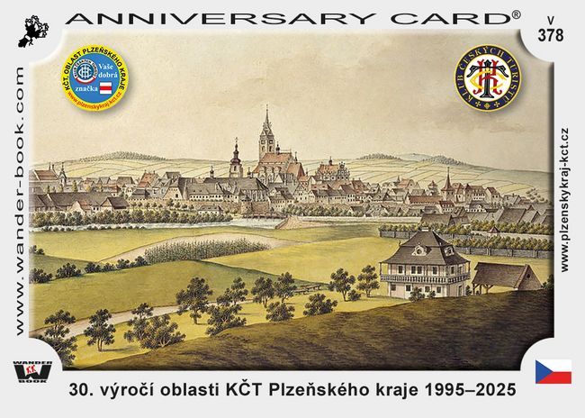 30. výročí oblasti KČT Plzeňského kraje 1995–2025