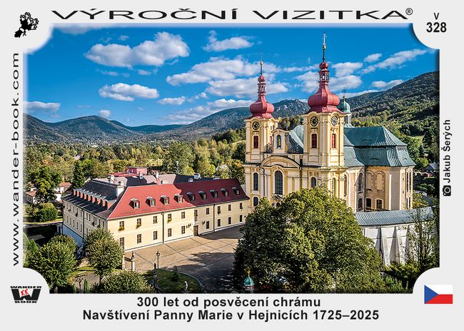 300 let od posvěcení chrámu  Navštívení Panny Marie v Hejnicích 1725–2025
