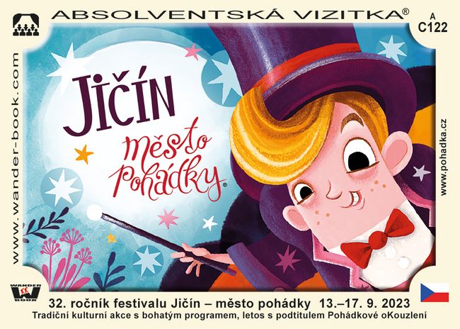 32. ročník festivalu Jičín – město pohádky  13.–17. 9. 2023