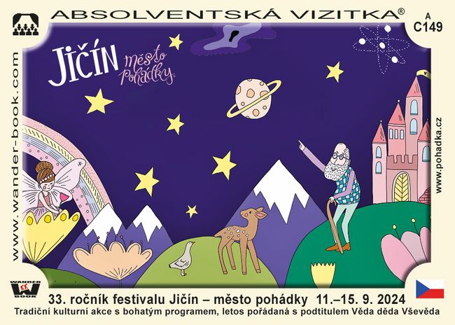 33. ročník festivalu Jičín – město pohádky  11.–15. 9. 2024