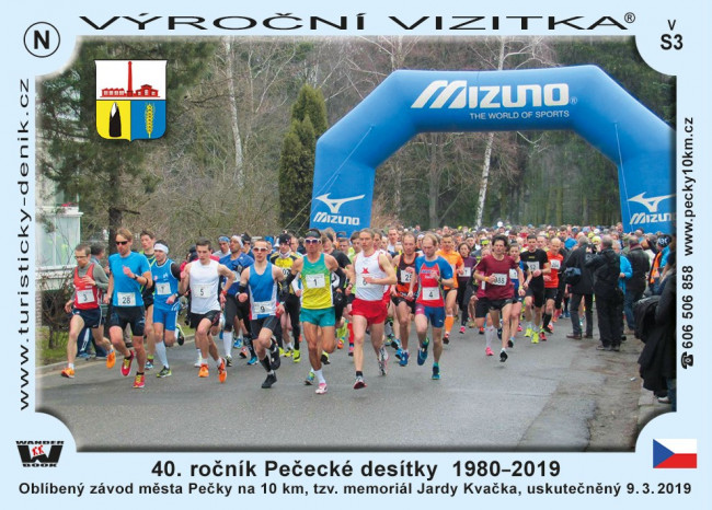 40. ročník Pečecké desítky  1980-2019