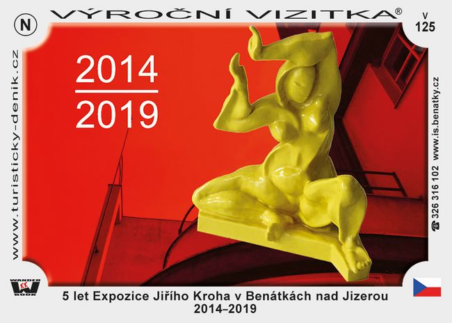 5 let Expozice Jiřího Kroha v Benátkách nad Jizerou 2014–2019