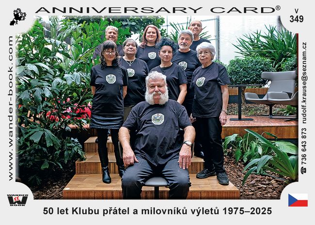 50 let Klubu přátel a milovníků výletů 1975–2025