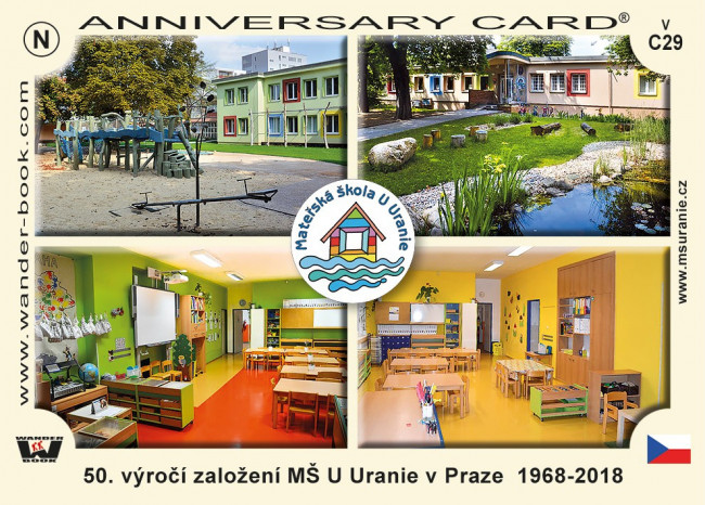 50. výročí založení MŠ U Uranie v Praze  1968–2018