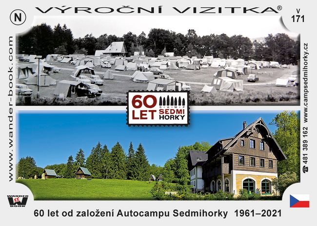 60 let od založení Autocampu Sedmihorky  1961–2021