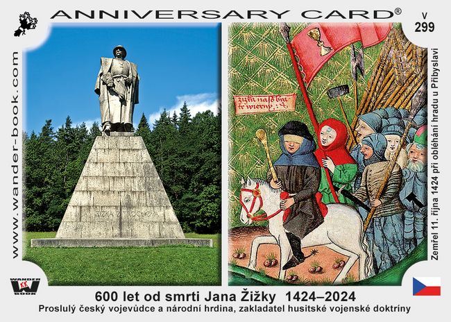 600 let od smrti Jana Žižky  1424–2024