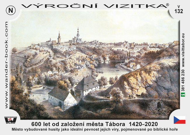 600 let od založení města Tábora  1420–2020