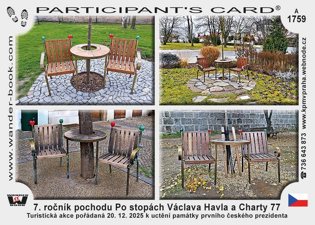 7. ročník pochodu Po stopách Václava Havla a Charty 77