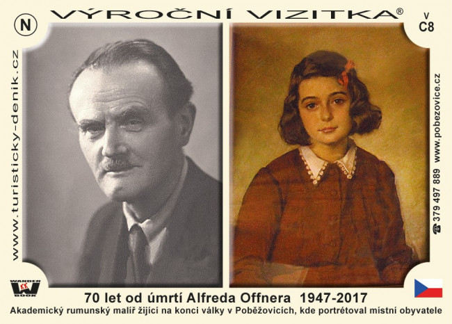 70 let od úmrtí Alfreda Offnera  1947-2017