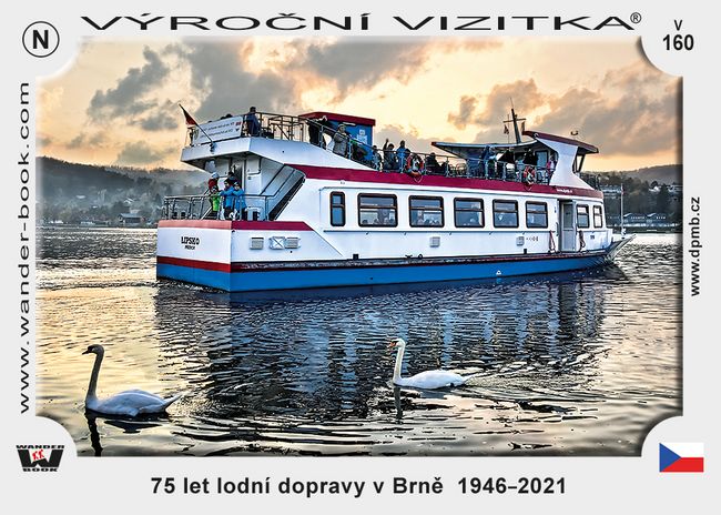 75 let lodní dopravy v Brně  1946–2021