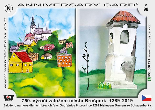 750. výročí založení města Brušperk  1269–2019