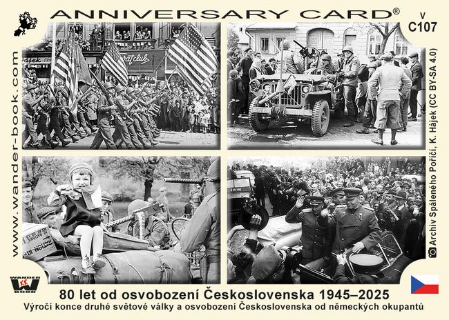 80 let od osvobození Československa 1945–2025