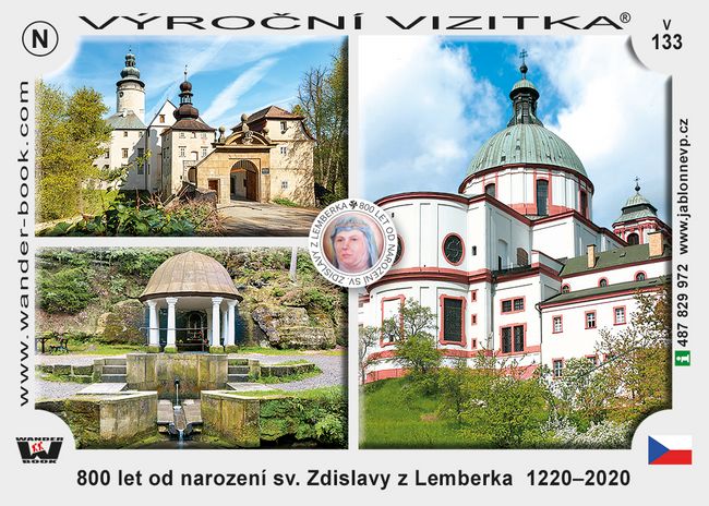 800 let od narození sv. Zdislavy z Lemberka  1220–2020
