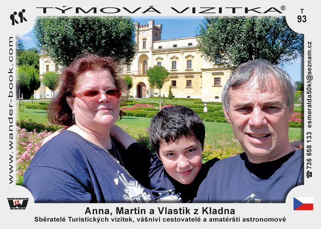 Anna, Martin a Vlastík z Kladna