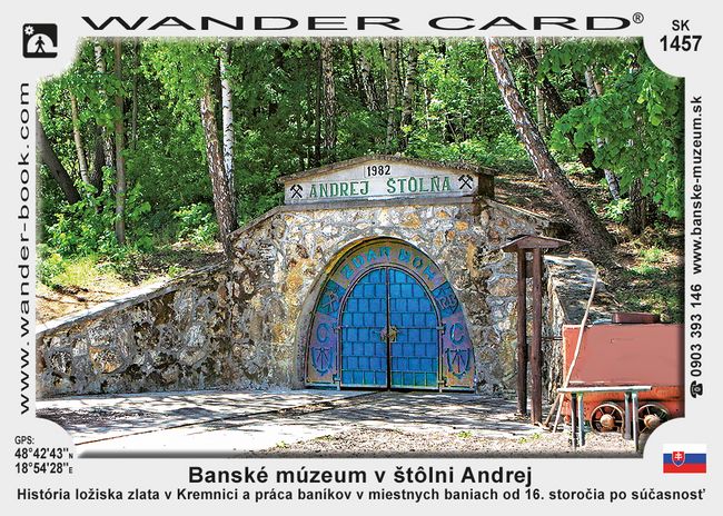 Banské múzeum v štôlni Andrej