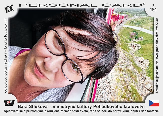 Bára Stluková – ministryně kultury Pohádkového království