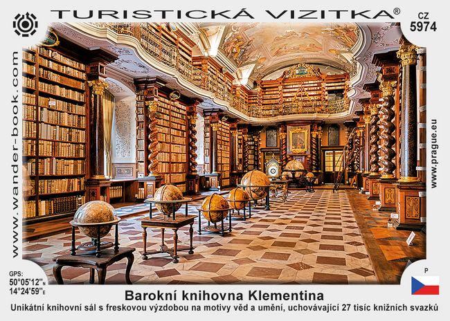 Barokní knihovna Klementina