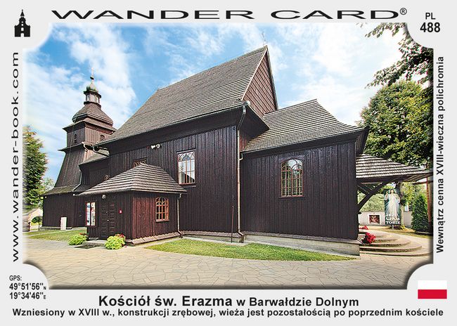 Barwald Dln kościół drewniany