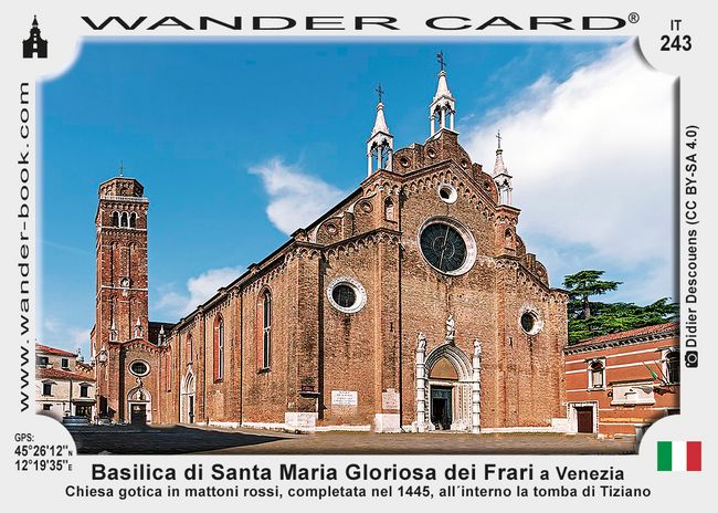 Basilica di Santa Maria Gloriosa dei Frari a Venezia