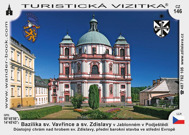 Bazilika sv. Vavřince a sv. Zdislavy v Jablonném p. J.