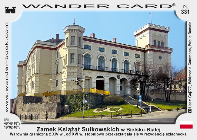 Bielsko-Biała zamek książąt Sułkowskich