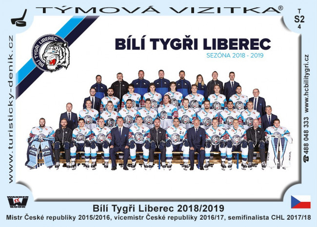 Bílí Tygři Liberec 2018/2019
